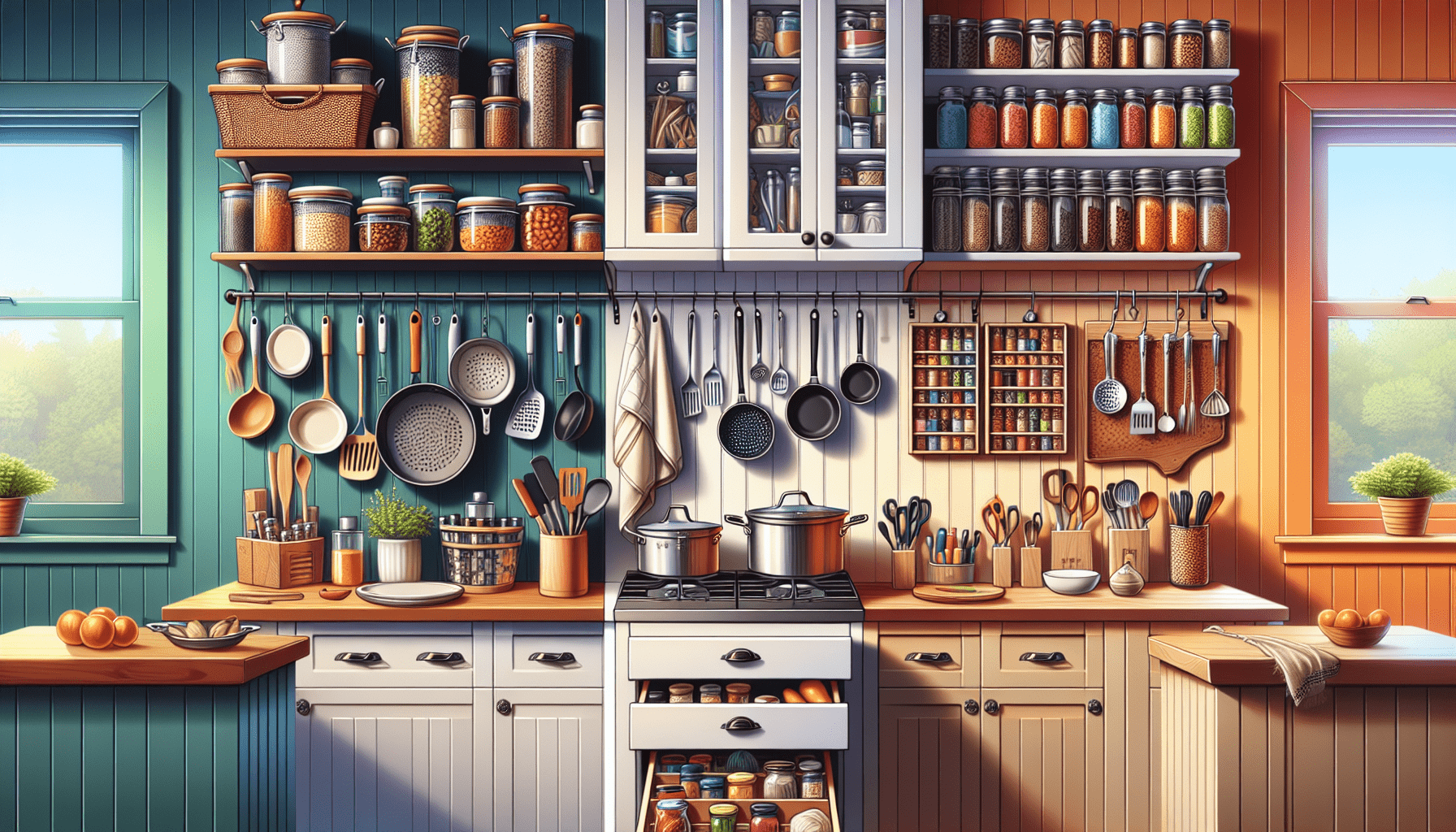 Top 10 DIY Kitchen Organization Hacks - Modern Kitchen Guru