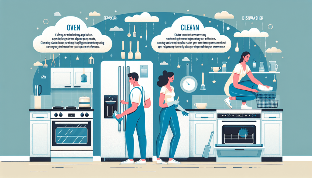 How To Properly Clean And Maintain Your Kitchen Appliances