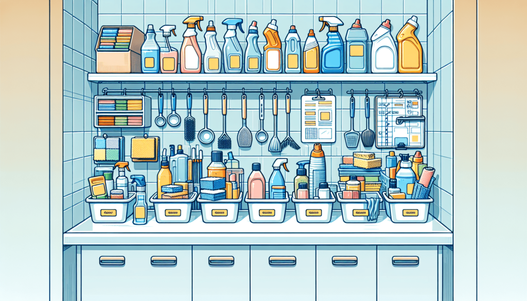 Organizing Your Kitchen Cleaning Supplies For Accessibility