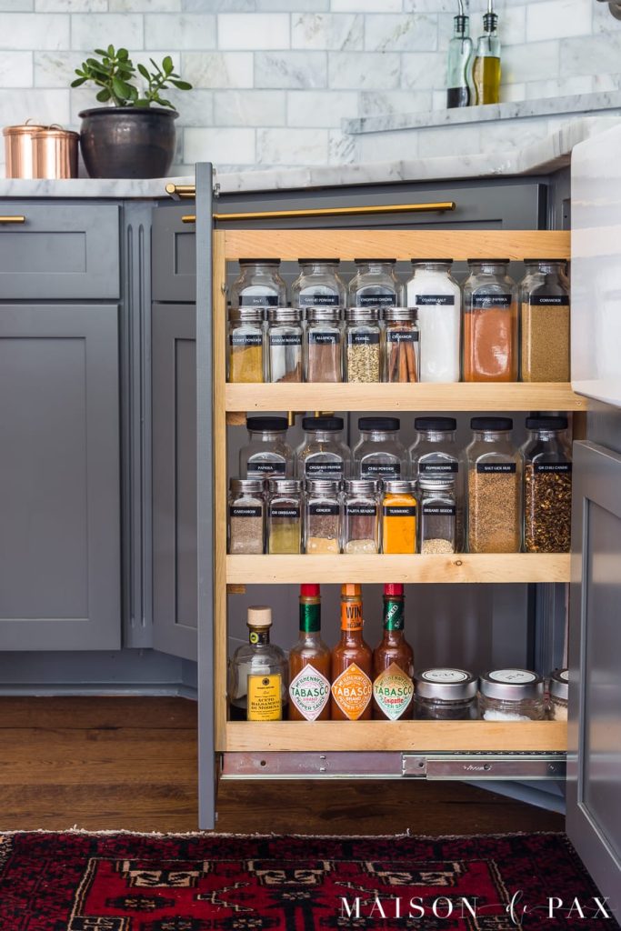 The Best Way To Organize Your Spice Rack