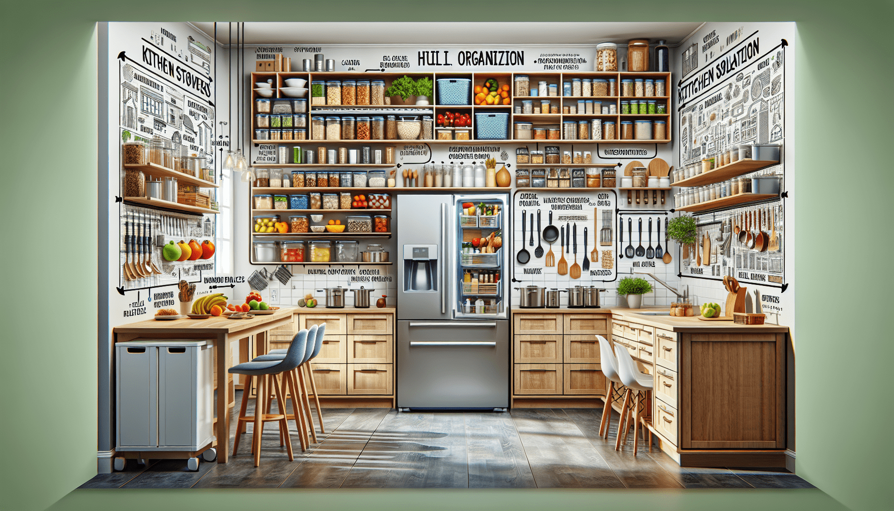 Top 10 Kitchen Organization Hacks To Maximize Space - Modern Kitchen Guru