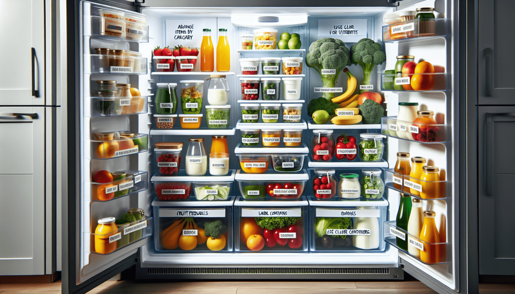 Top Tips For Keeping Your Fridge Organized